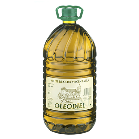 Aceite de Oliva Virgen Extra Oleodiel Coupage, Arbequina + Picual Garrafa 5 l