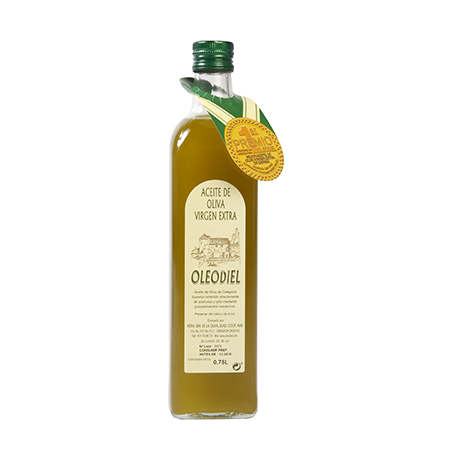 Aceite de Oliva Virgen Extra Oleodiel Coupage, Arbequina + Picual Botella 75 cl