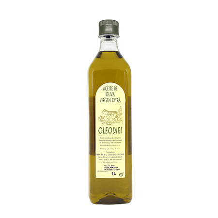 Aceite de Oliva Virgen Extra Oleodiel Coupage, Arbequina + Picual Botella 1 l
